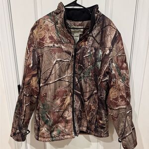 LL Bean Realtree Camo Coat